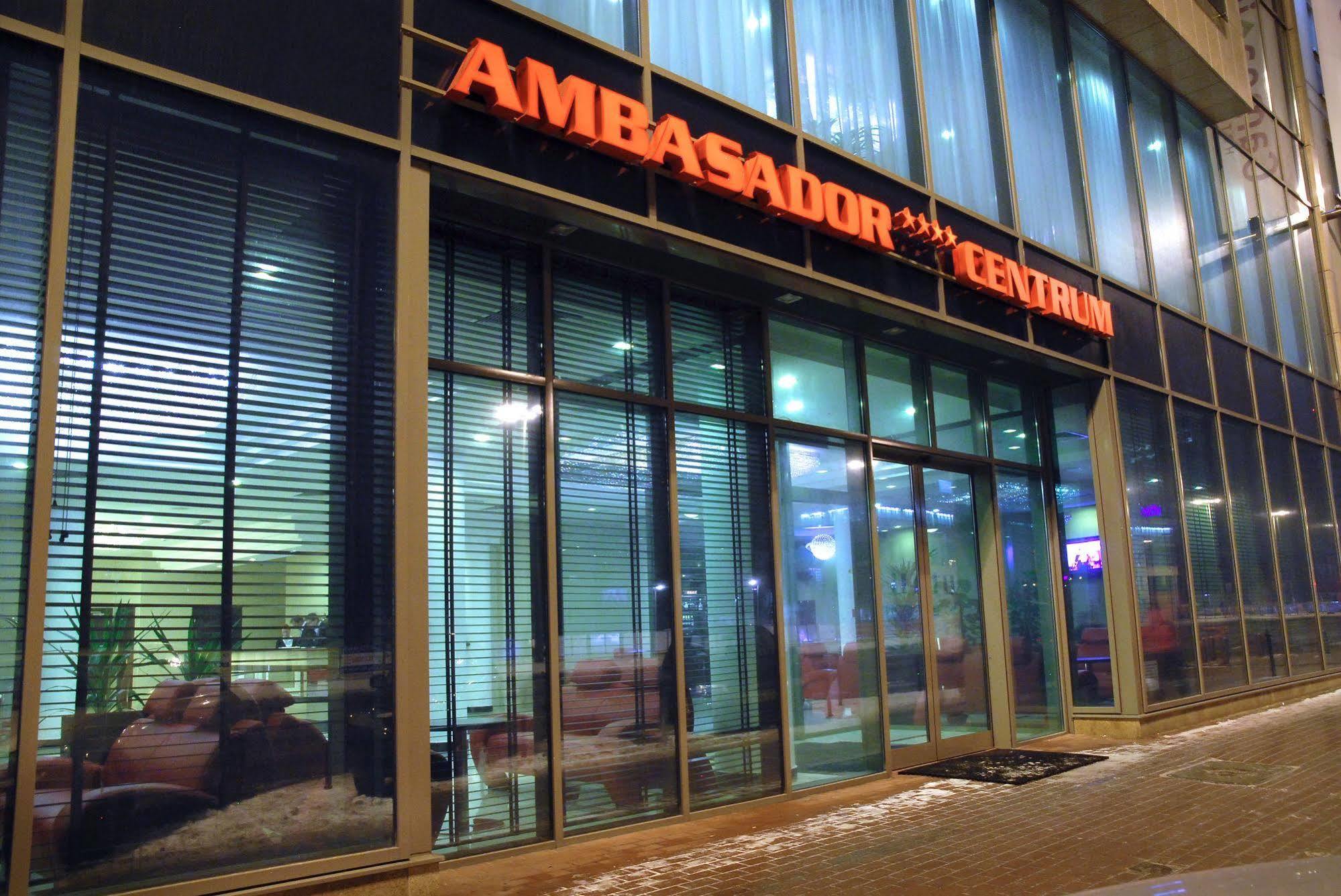 Hotel Ambasador Centrum Łódź Exterior foto